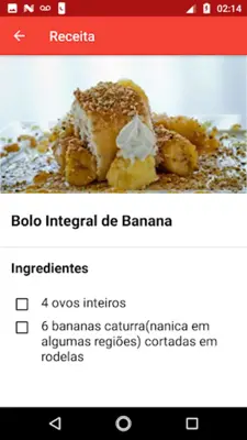 Receitas de Bolos Caseiro android App screenshot 3